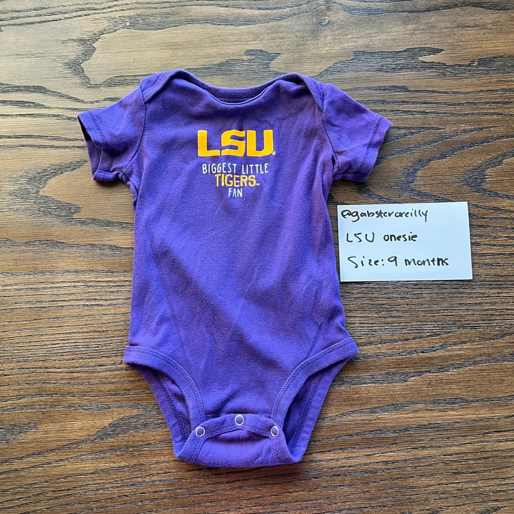 LSU Baby Onesie